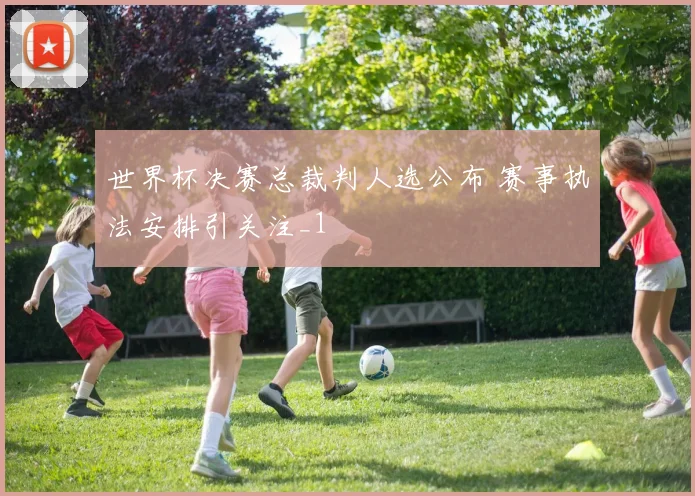 世界杯决赛总裁判人选公布 赛事执法安排引关注_1